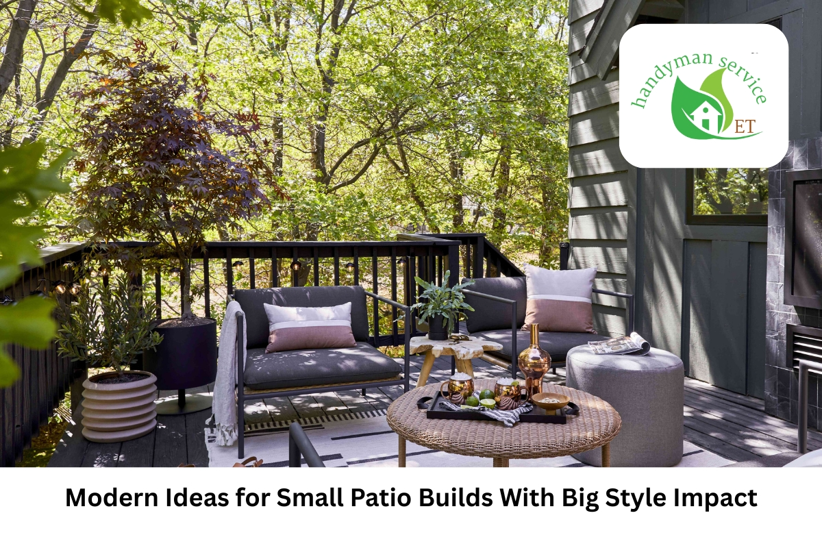 Modern Ideas for Small Patio Builds With Big Style Impact